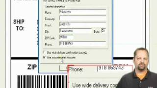 Using Stealth Postage with Endicia