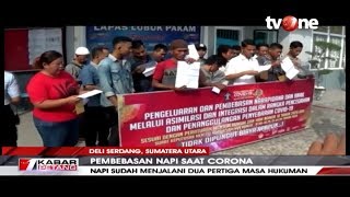 Cegah Penyebaran Covid-19, Ratusan Napi di Sejumlah Daerah Dibebaskan