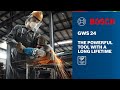 Bosch GWS 24 Professional | Heavy duty power tools | Cyclon Tech-enabled