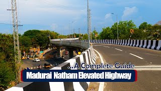 மதுரை நத்தம் உயர்மட்ட பாலம் | New Madurai Natham Elevated Highway A Complete Guide captured Daytime