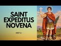 Day  2 - SAINT EXPEDITUS NOVENA | Patron Saint of Urgent Causes | Catholic Novena