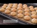 簡単可愛い！さくさくメロンパン風クッキーの作り方！melon bread style cookies.🍈