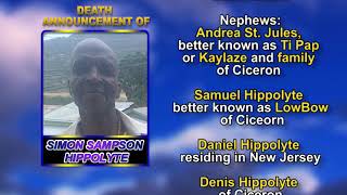 Simon Sampson Hippolyte long