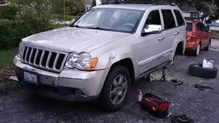 como remplazar los frenos de atrás,2005/10 Jeep grand cherokee