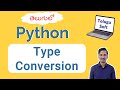 Type Conversion in Python in Telugu #typeconversion #python #telugu