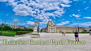 Tuileries Garden Paris ,France  Virtual Tour/ Jardin  Des  Tuileries