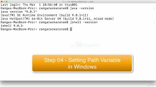 Step 02 Verifying Java and Jshell
