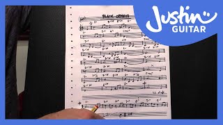 How To Read A Jazz Chart - Guitar Lesson - JustinGuitar [JA-006]