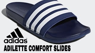 ADIDAS ADILETTE AQUA, SHOWER \u0026 COMFORT SLIDES