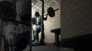 Squat 145kg at 85% 1x1