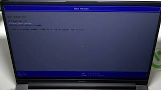 How to Boot from a USB Device on HUAWEI MateBook D16