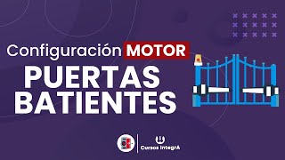 Configuración MOTORES puertas batientes 🚧 CAME - AXO 5024