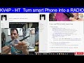 kv4p ht turn smart phone into a radio