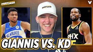 Who’s the better scorer: Giannis Antetokounmpo or Kevin Durant? | Nerd Sesh
