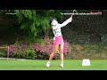 1080p hd ahn shin ae iron with practice golf swing 2013 2 _klpga tour