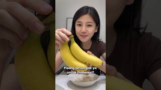 Gimana ya efeknya kalau diabetes makan pisang? Yuk simak videonya! #Short #mGanik #Diabetes