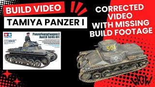 Tamiya 1/35  Panzer I Ausf B 35388 Complete build video.