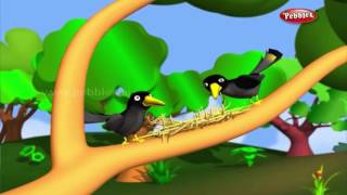 Crow and Snake | 3D Panchatantra Tales in Hindi | 3D Moral Stories in Hindi