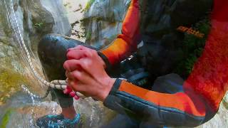 Canyoning Skurda River in Kotor Montenegro FHD - Attraction Montenegro  - Canyoneering