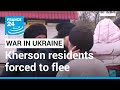 After liberation, Kherson residents forced to flee Russian shelling • FRANCE 24 English