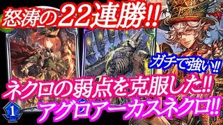 【シャドウバース】22連勝!!ネクロの弱点を克服したアグロアーカスネクロが強い!!【shadowverse】