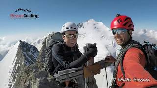 Lenzspitze - 4294 m \u0026 Nadelhorn 4327 m