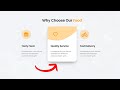 Elementor Info Card with Curved Shape on Hover