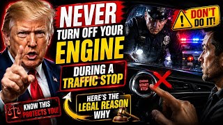 NEVER Turn Off Your Engine During a Traffic Stop — Here's the Legal Reason Why