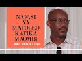 A4: NAFASI YA MATOLEO KATIKA MAOMBI | MWL. HURUMA GADI | 24.09.2020