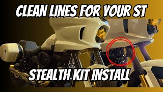 Paul Yaffe ST Fairing Stealth Kit Install & Review | Cleanest support bar for your ST fairing!