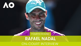 Rafael Nadal On-Court Interview (4R) | Australian Open 2022