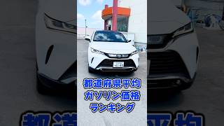 【都道府県平均ガソリン価格ランキング！】ベスト5を発表！あなたの県は入ってる？