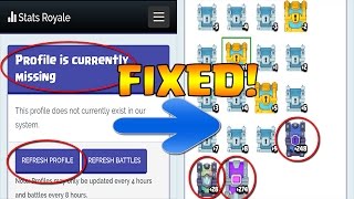 How To Fix Stats Royale Profile Is Missing Problem Solved