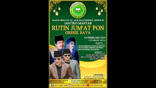 🔴[LIVE] MAJELIS SEMA'AN AL QUR'AN DAN DZIKRUL GHOFILIN JANTIKO MANTAB JUM'AT PON GRESIK RAYA