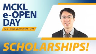 Scholarships \u0026 Financial Aid @ MCKL by Mr. Colin Wong