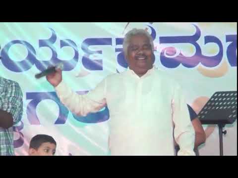 Gururaj Hosakote Folk Song Part 1 Dharwad Dasara Jamboo Savari Utsav ...