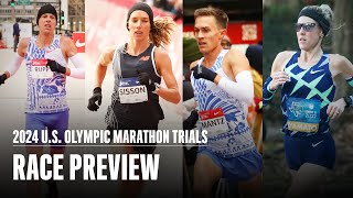 2024 U.S. Olympic Marathon Trials Preview