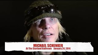 Michael Schenker of M.S.G - UFO Shares his "ROCK SCENE"