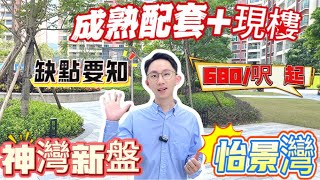 中山s神灣 怡景灣｜筍盤680/呎 現樓超抵買 ｜落樓酒樓KFC勁方便｜門口大馬路大噪音｜美國降息開發商挨不住｜ 買樓送全屋家具家電｜山景有無先人對望？#中山買房 #中山睇樓