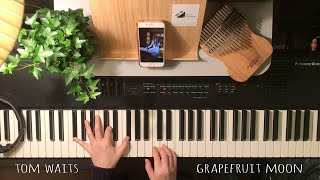 Tom Waits - Grapefruit moon piano cover (Sing for the moon)