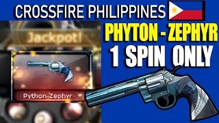Crossfire PH: Python-Zephyr - Zephyr Lotto (1 SPIN ONLY + WITH VIDEO)