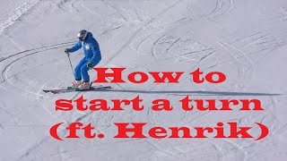 Start the turn like Henrik Kristoffersen
