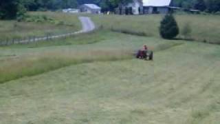 Farmall 400 and New Holland 467 Haybine