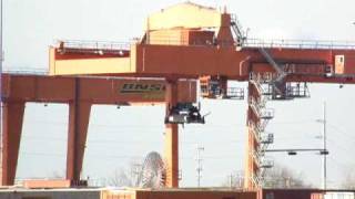 State of the Art BNSF Railway Company Intermodal Facility at Memphis, Tennessee