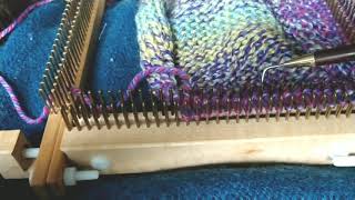 Full fashioned decrease for knitting looms