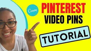 Easy Way to Create Video Pins on Pinterest Using a FREE Canva Account 🟢