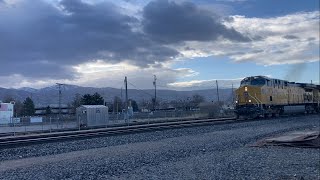 Early morning NB UP freight - Woods Cross, UT.  2/5/25