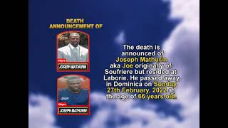 Joseph Mathurin short 1