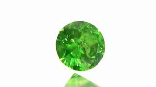 デマントイド　ガーネット(Demantoid Garnet）０．４０ＣＴ