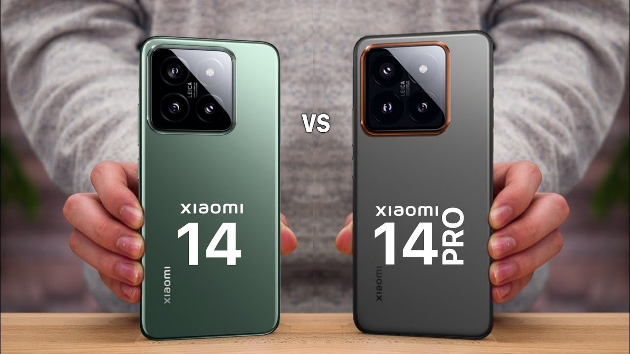 Xiaomi 14 VS Xiaomi 14 Pro - YouTube